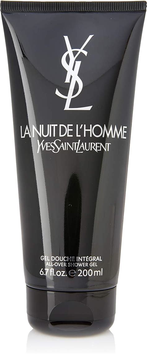 Yves Saint Laurent Men's La Nuit de L'homme Shower Gel, 6.6 